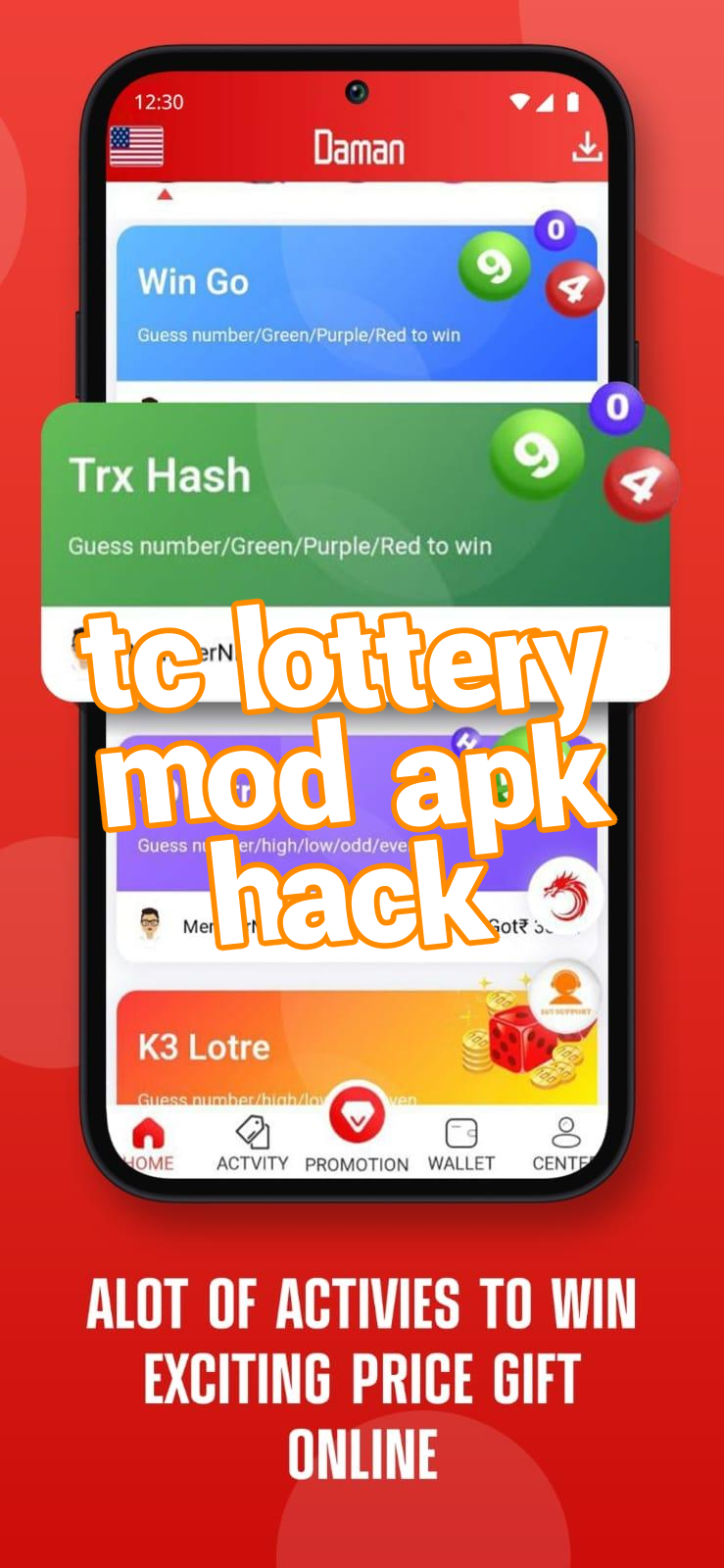 tc lottery mod apk hack Screenshots